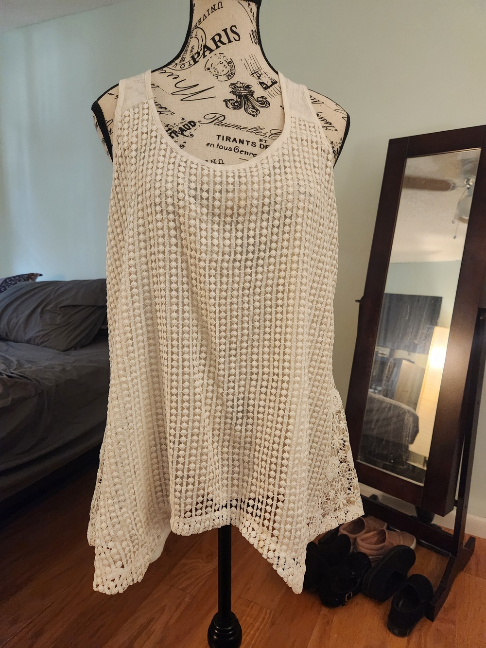Crochet Knit Tank Top